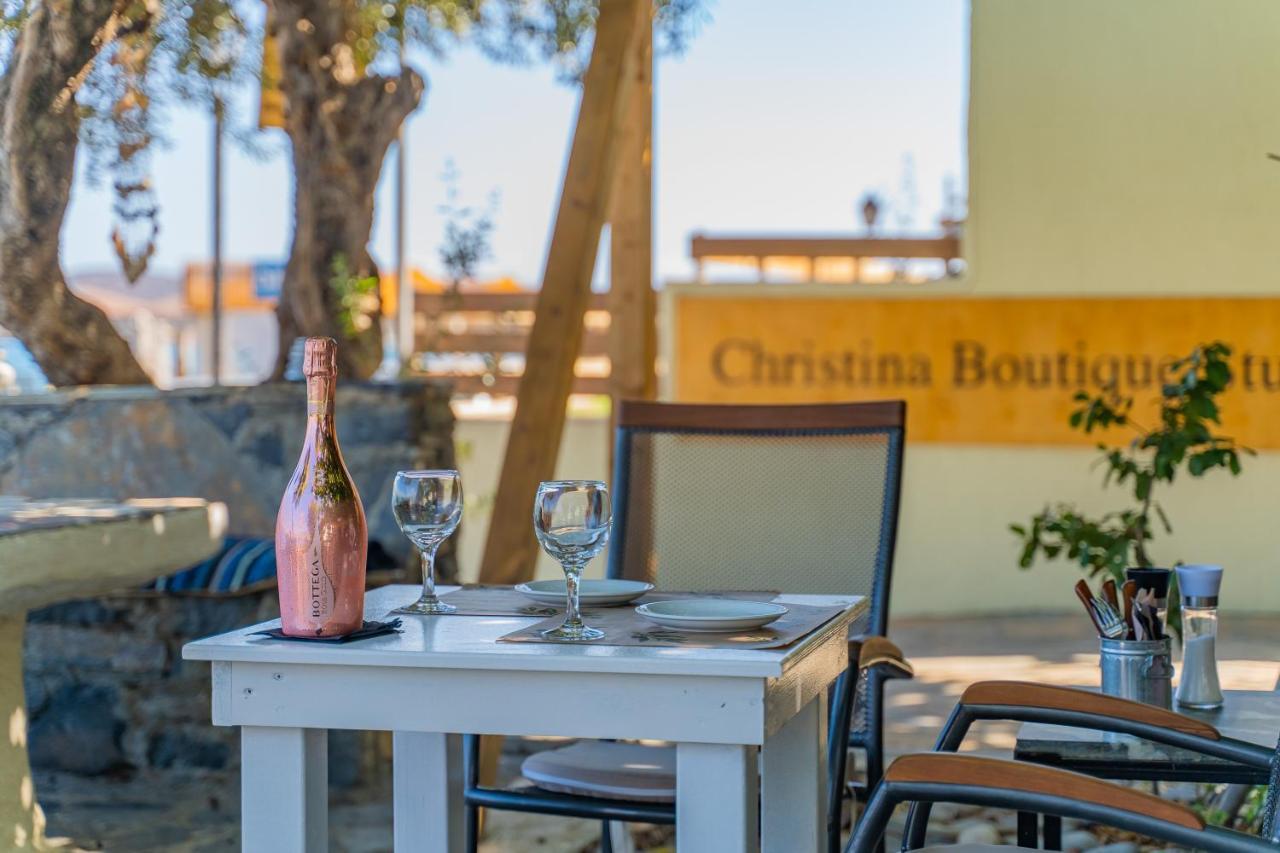Christina Boutique Studios Elounda Buitenkant foto